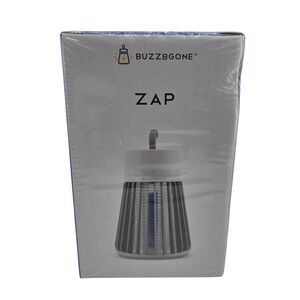 BuzzBGone ZAP Portable Bug Zapper Battery Operated Indoor 360 Degree New